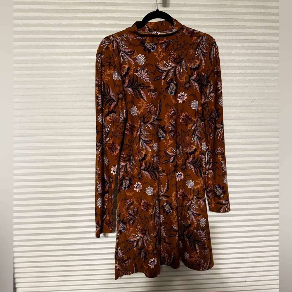 Euc Fall Paisley dress large